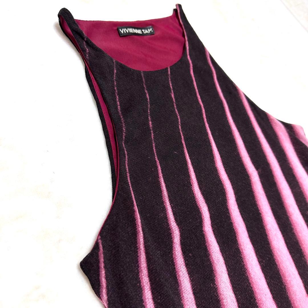 レア 90's VIVIENNE TAM 総柄グラデーショントップス