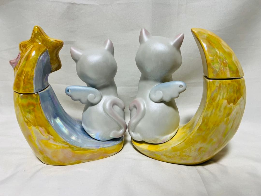 トゥインクル　キャッツ　デキャンタ　スター＆ムーン　未開栓　陶器ボトル