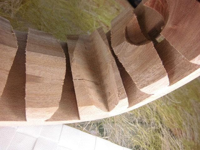 新品未使用(送料無料)盛嶋風チーガ(木製)を蛇皮強化チーガへ