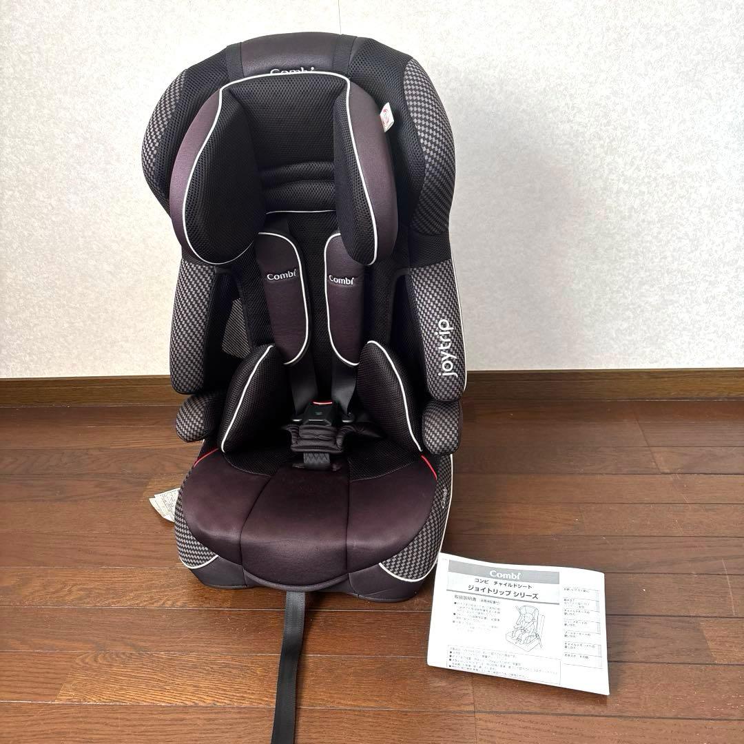 【美品】Combi ジョイトリップ ジュニアシート エッグショック GC