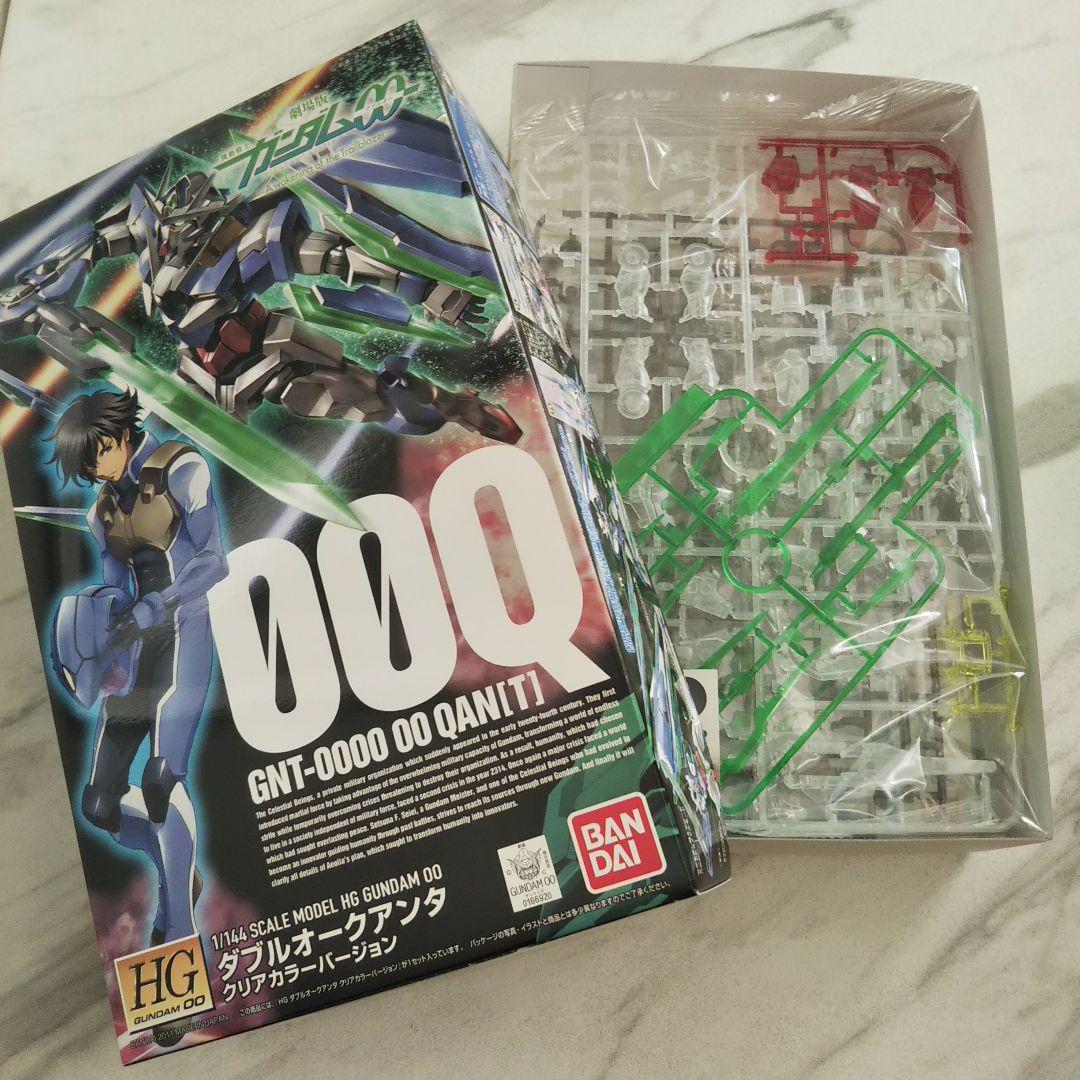 「HG1/144 劇場版ダブルオー クリアカラーVer.」4機セット