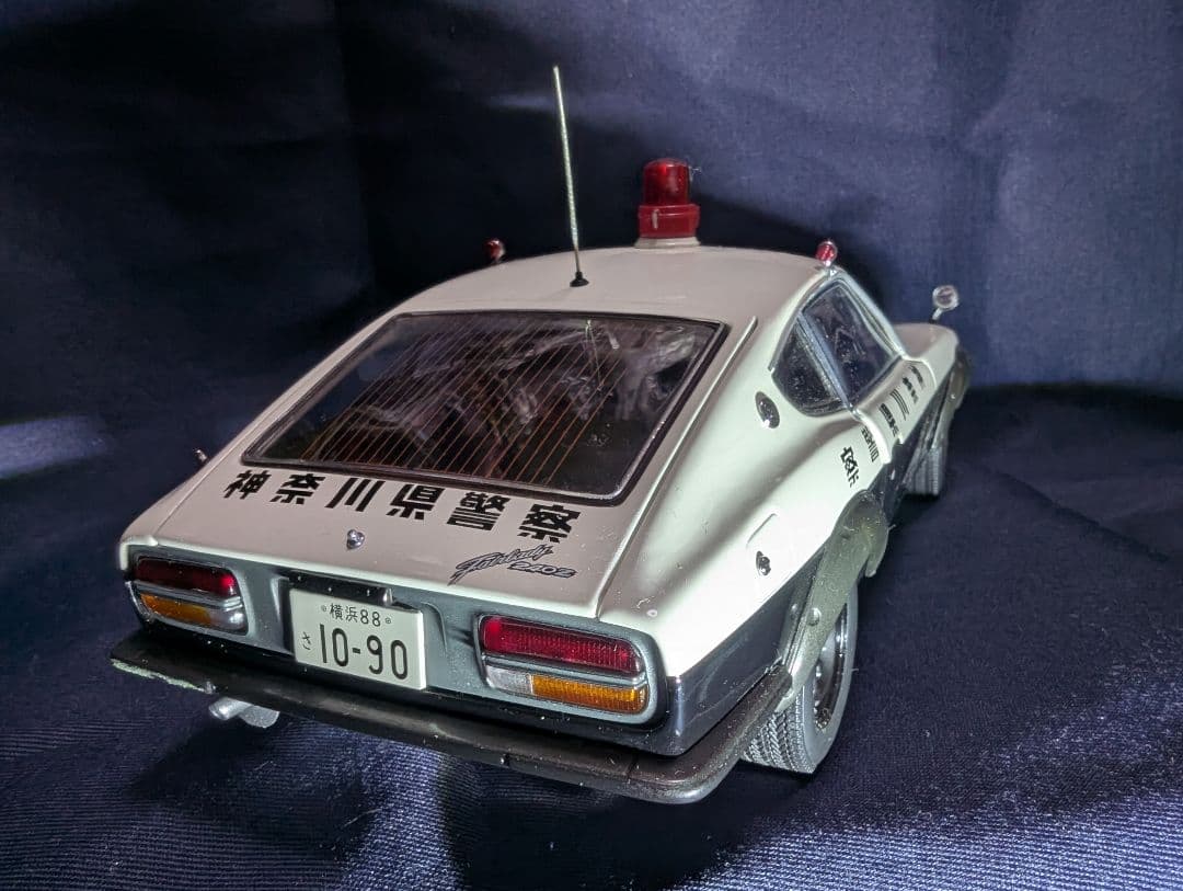 京商　フェアレディ240Z パトカー 1/18