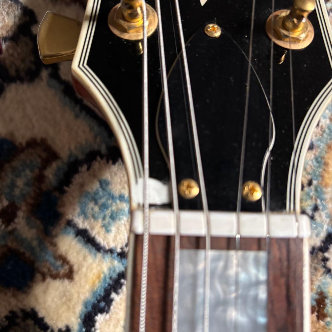 レアカラー　BURNY バーニー　レスポールカスタム　ヴィンテージ　真紅