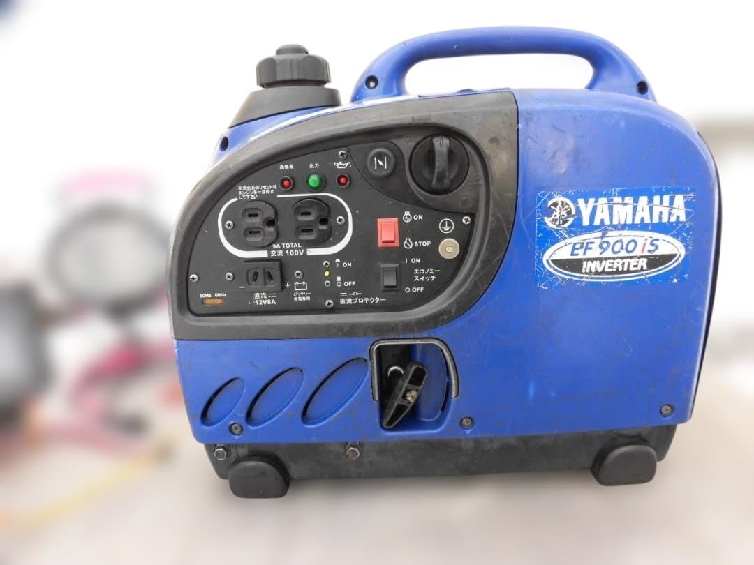 送料無料・・・インバーター発電機 YAMAHA EF900is