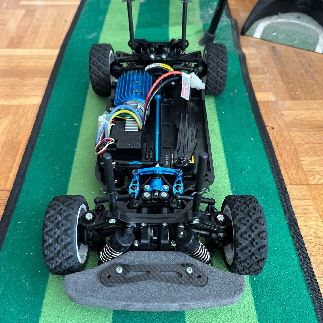 タミヤTT-02ラリー仕様フルセット(オプション多数) ランチアデルタ