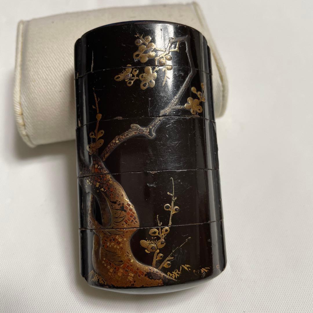 アンティーク　古美術品　漆芸　印籠