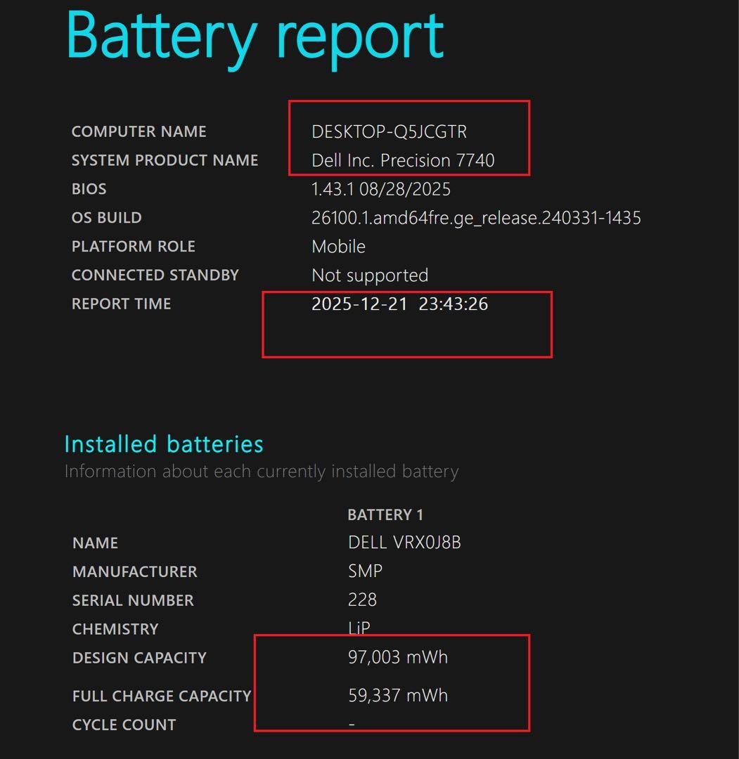 t*a様 dell precision 7740 Xeon E-2286M RT
