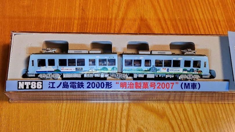 【動作確認済】モデモ 江ノ電 2000形 明治製菓号 2007 M車 NT86