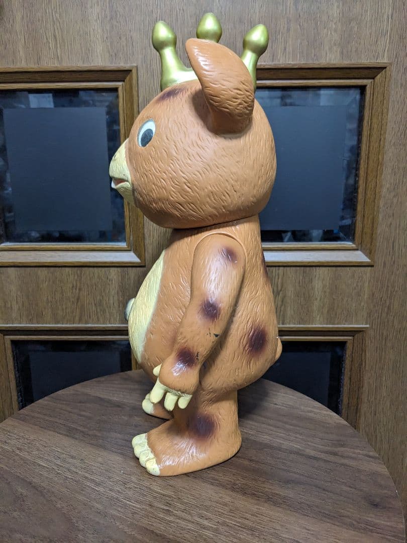 快獣ブースカ（イヌクマ）ソフビフィギュア特大サイズ