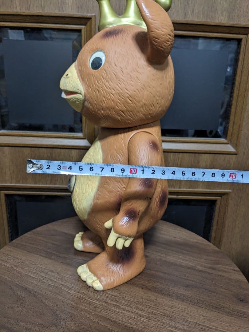 快獣ブースカ（イヌクマ）ソフビフィギュア特大サイズ