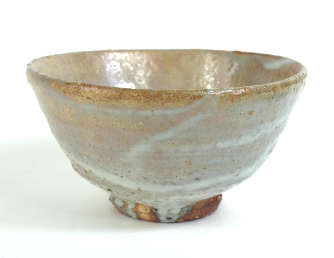 銘「祥雲」鵬雲斎大宗匠書付　燔師梅華皮茶碗　74代朝日豊斎造