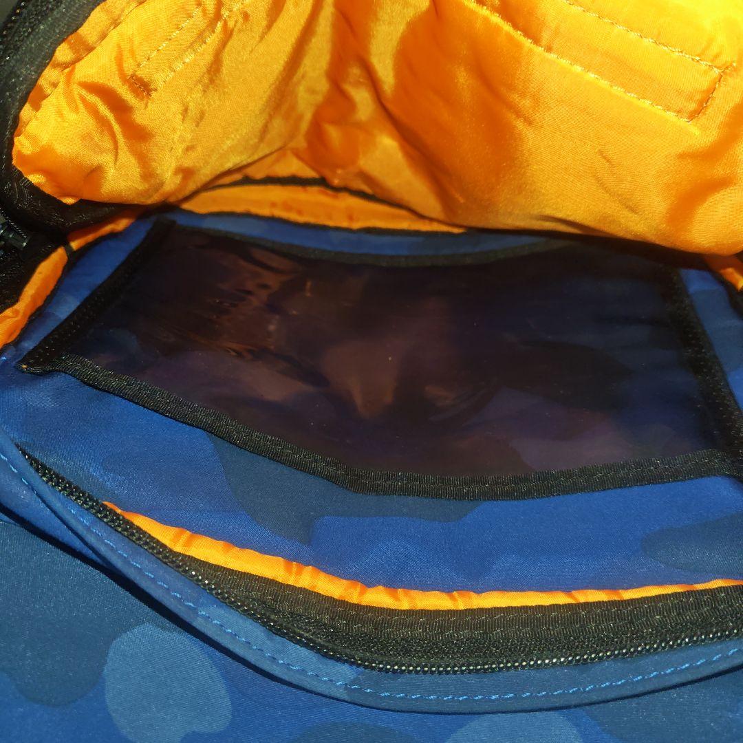 アベイシングエイプ×PORTER 青 迷彩 リュック