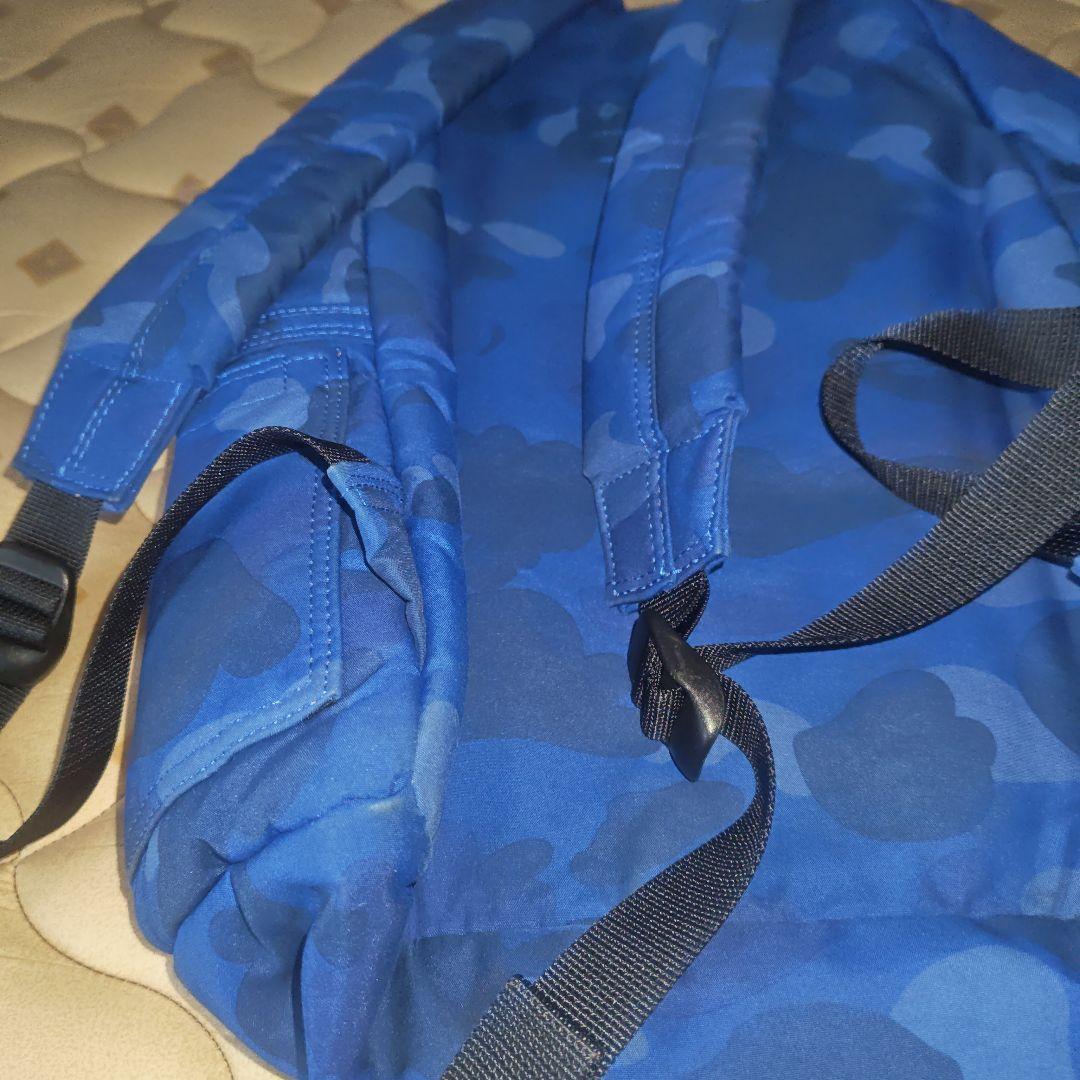 アベイシングエイプ×PORTER 青 迷彩 リュック