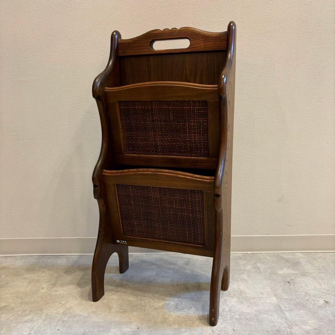 カリモク　マガジンラック