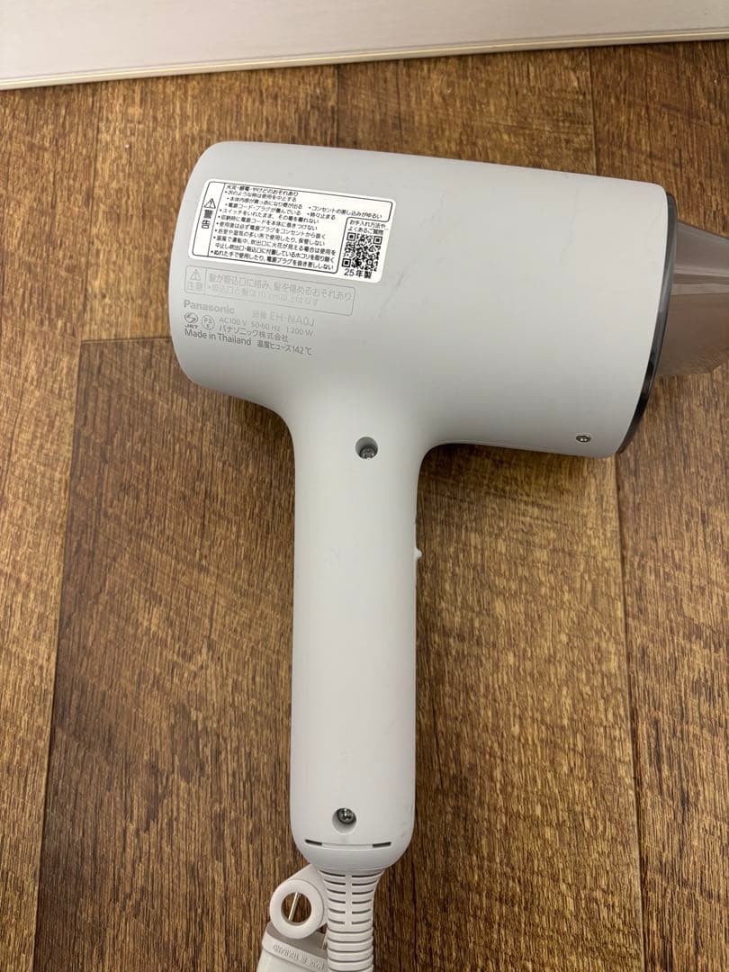 Panasonic ナノケア ヘアドライヤー EH-NA0J ホワイト　25年製