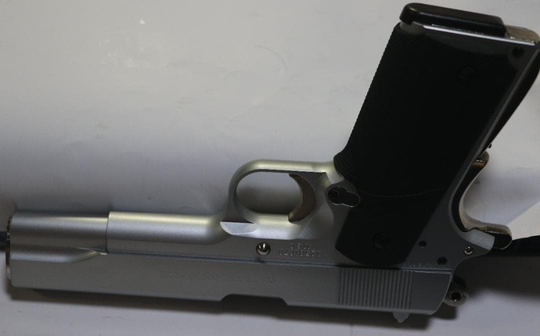 MGC　AＢＳ樹脂製モデルガン コルト GM　ＭＫⅣマットシルバーSPG合法品