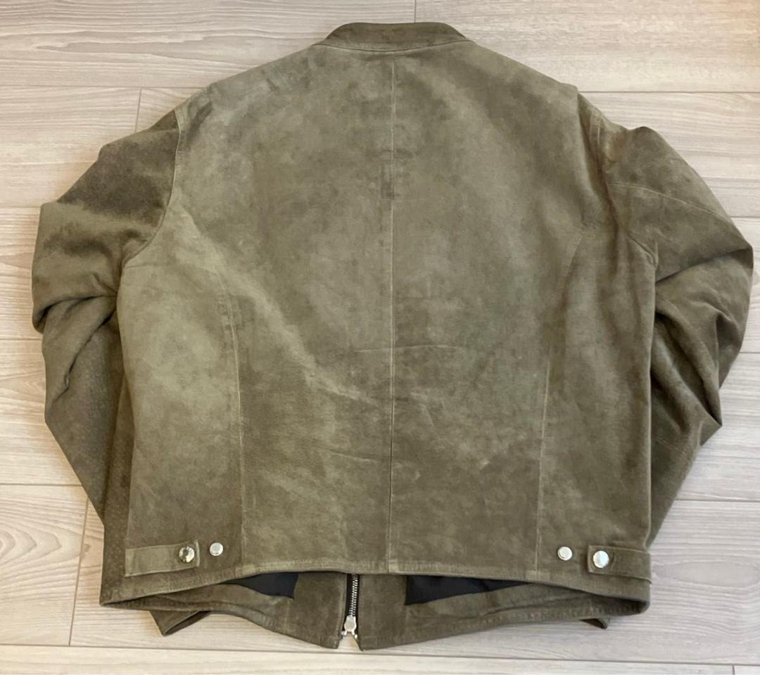 EMMETI H UOMO 干場義雅 別注 スエード ライダース