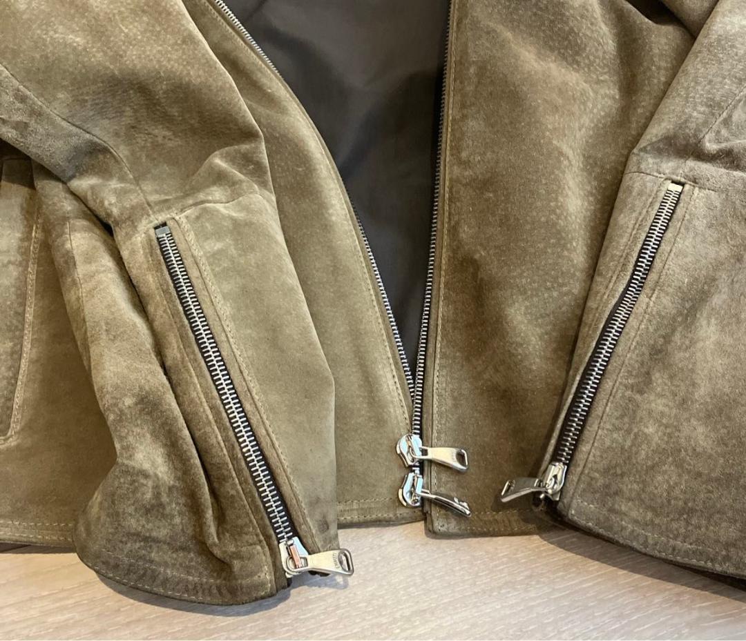 EMMETI H UOMO 干場義雅 別注 スエード ライダース