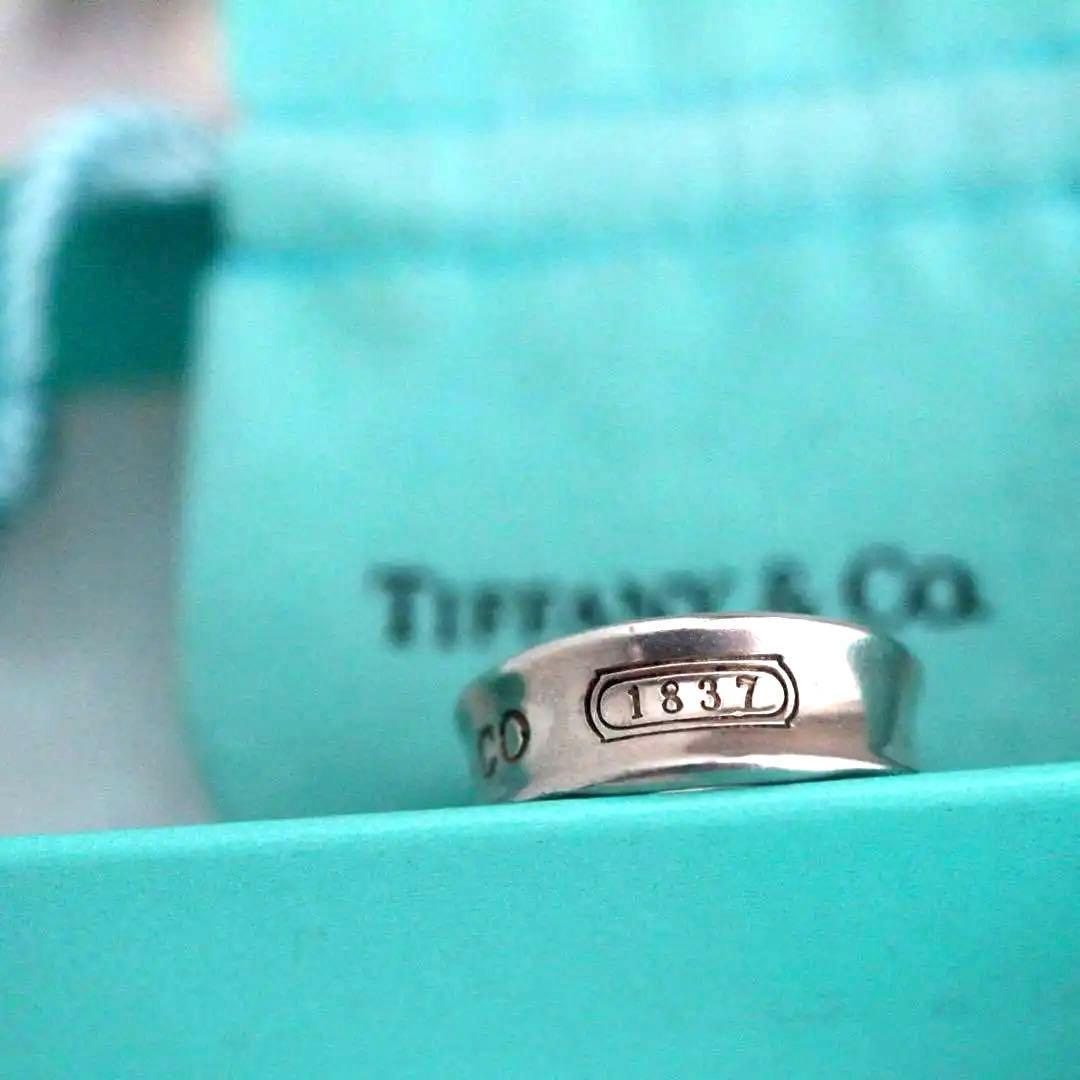 箱袋有り✨美品✨9号Tiffany1837シルバー925リングティファニー