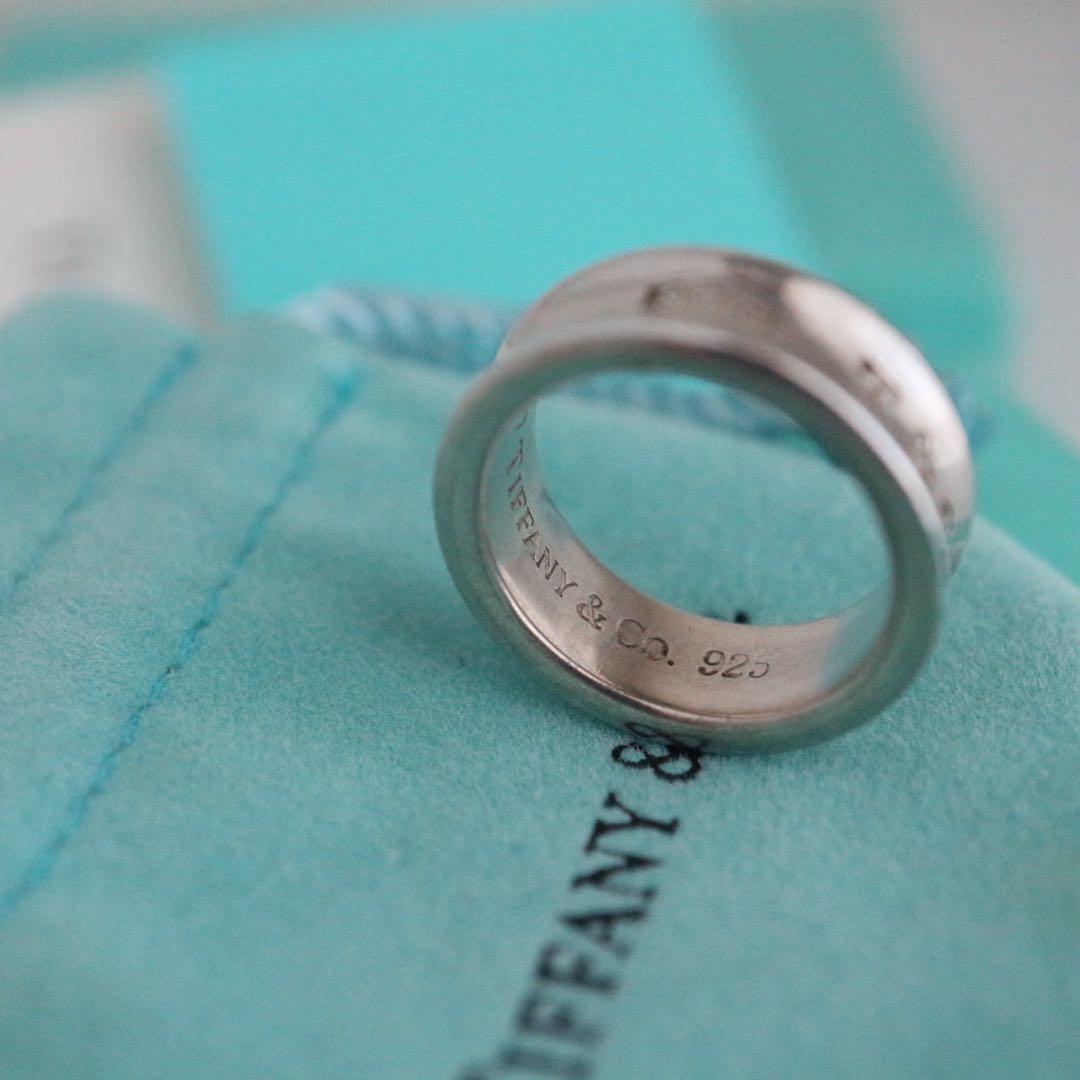 箱袋有り✨美品✨9号Tiffany1837シルバー925リングティファニー