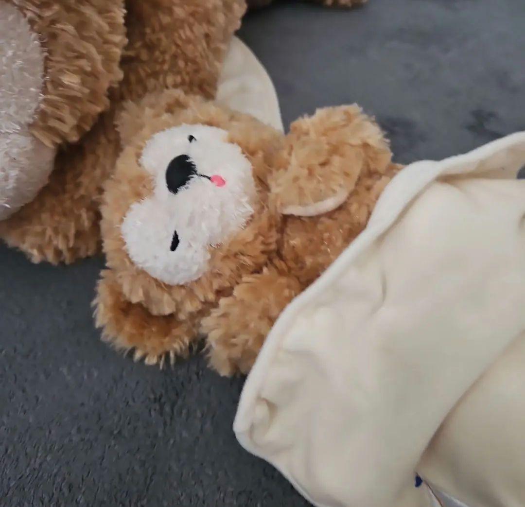 ダッフィーBIGお昼寝ぬいぐるみ、抱きまくら2点セット 　定価1万円以上！