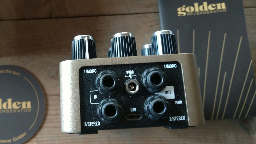 golden REVERBERATOR ギターエフェクター リバーブ