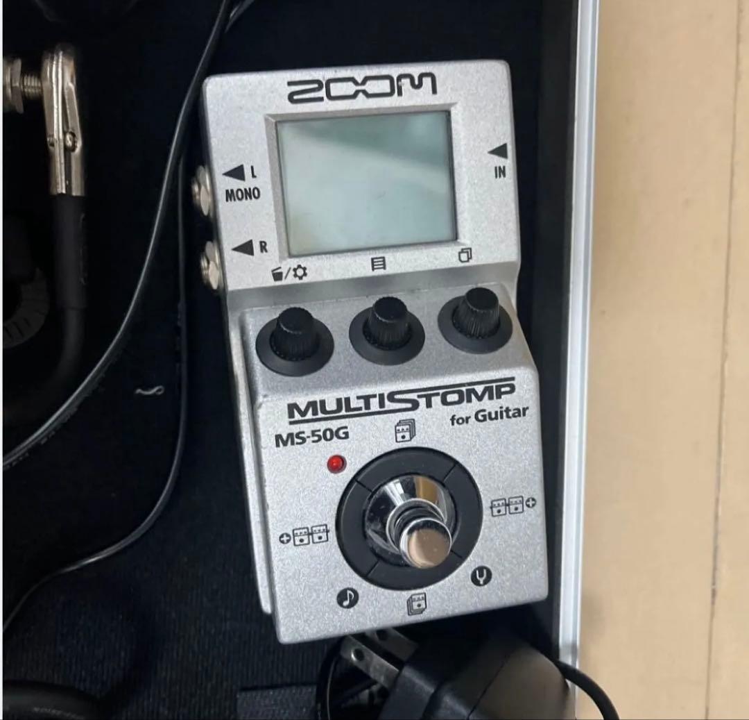 箱付き ZOOM MS-50G マルチエフェクター
