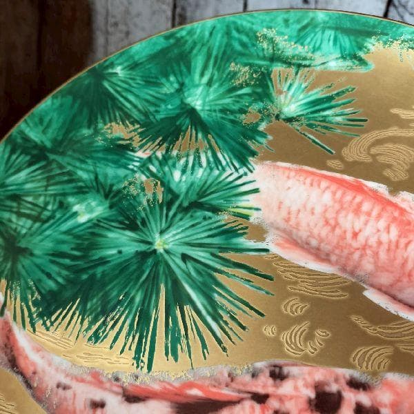 ヴィンテージ ノリタケ Noritake 日本陶器 スタジオコレクション 錦鯉