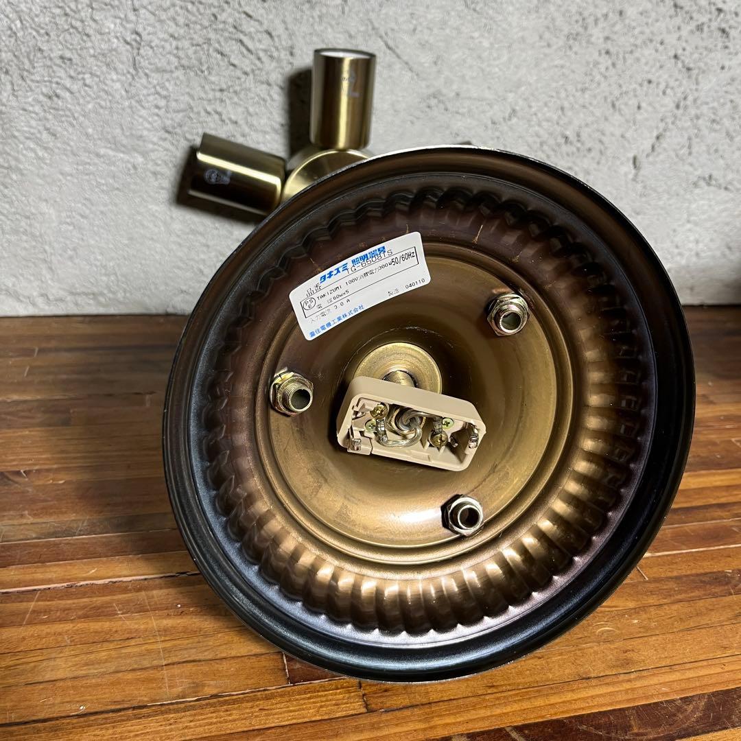 【瀧住照明製】ステンドグラス風シャンデリア 5灯式 天井直付け 花柄デザイン②