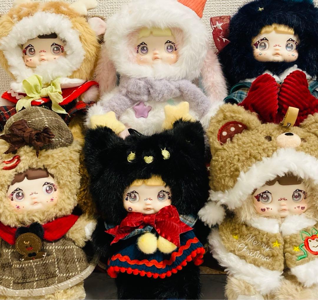 nommi クリスマス ノーマルコンプリート 6点セット売り ぬいぐるみ