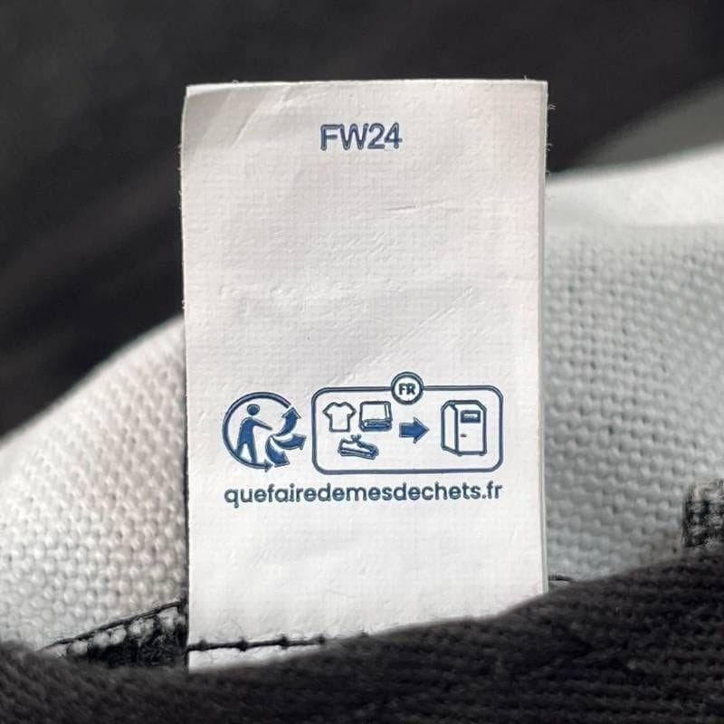 ●3120_1 Supreme キャップ ピグメント Sロゴ 6パネル 黒