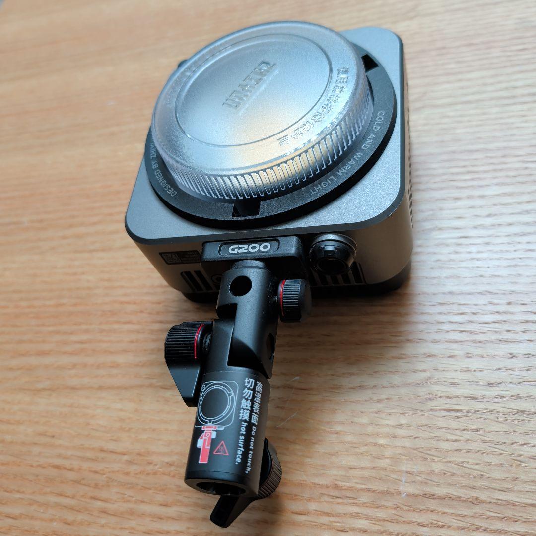 極美品 ZHIYUN G200 200W LEDライト 付属品完備