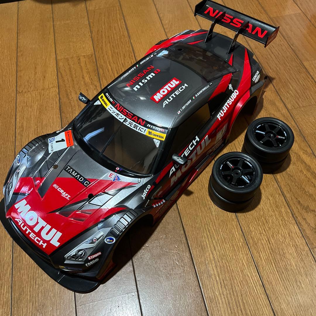 タミヤ　1／10 Nissan ＧＴ-R Motul Autech ボディ