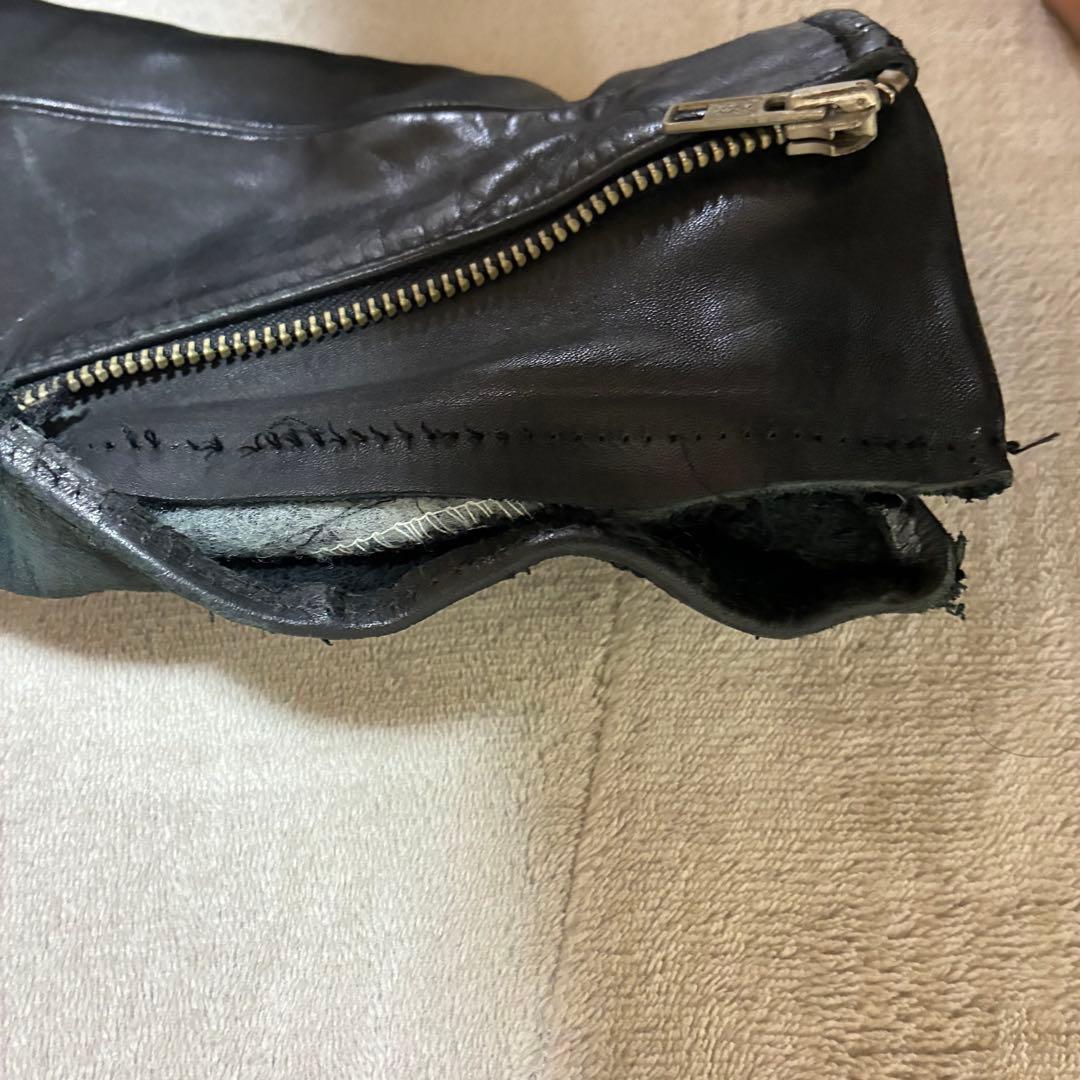 ハーレーダビットソン　古着　革ジャン　ライダース　レザー　Mサイズ　ジャケット