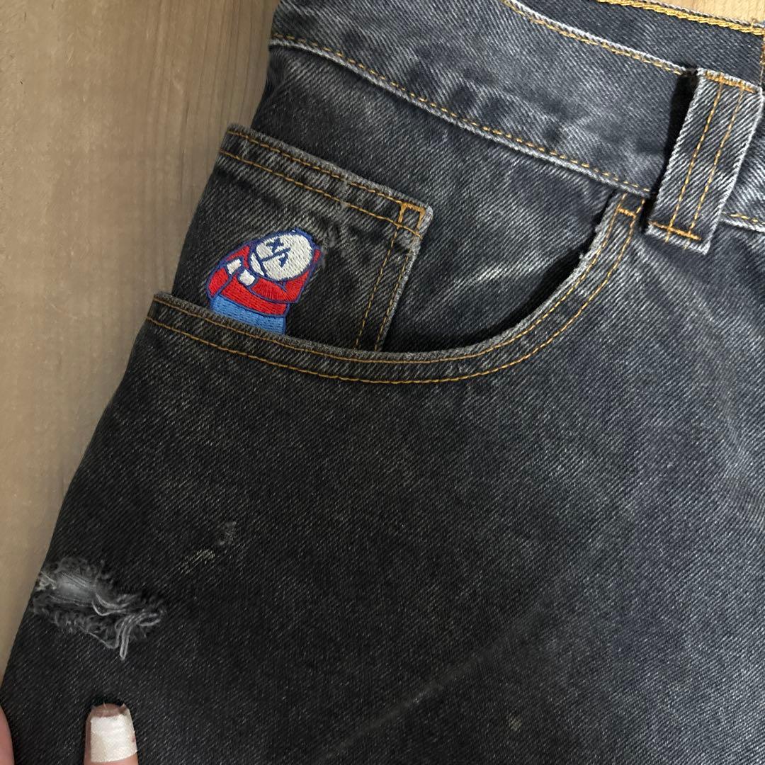 スケートボード polar skate bigboy denim L earl passion