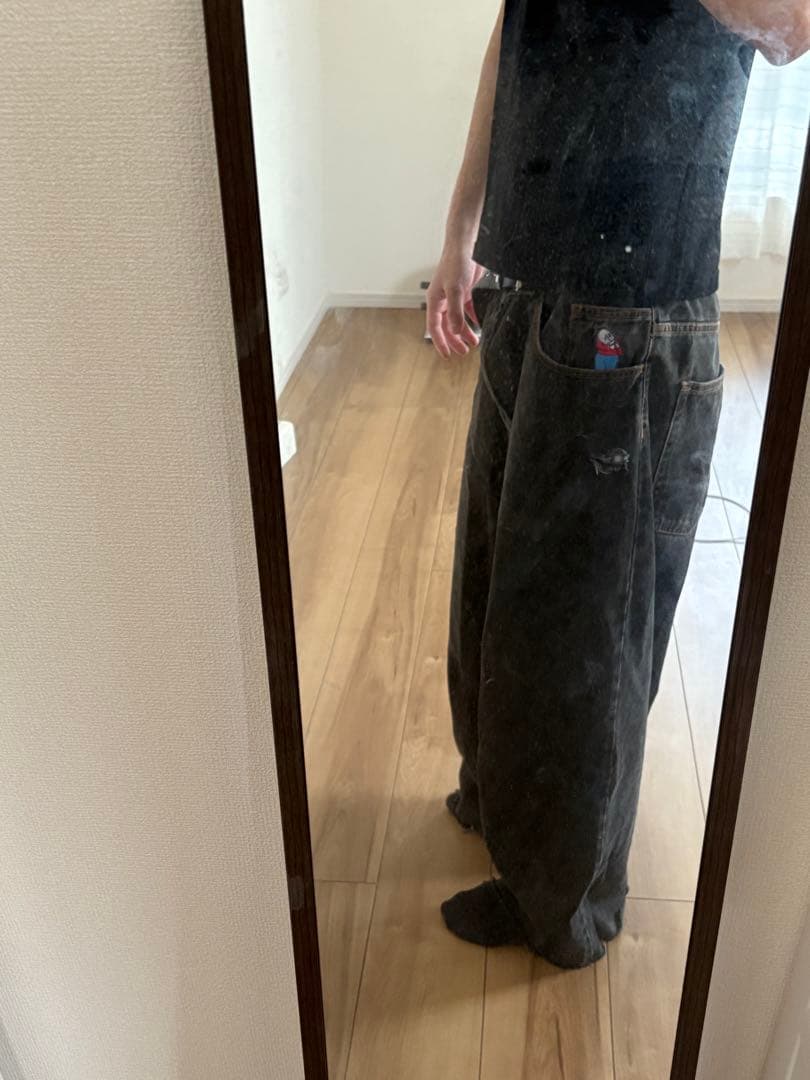 スケートボード polar skate bigboy denim L earl passion