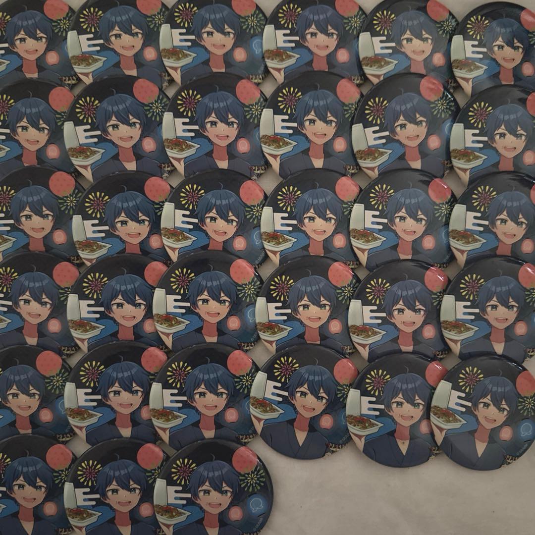 からぴちなおきり　桃祭り缶バッジ33個