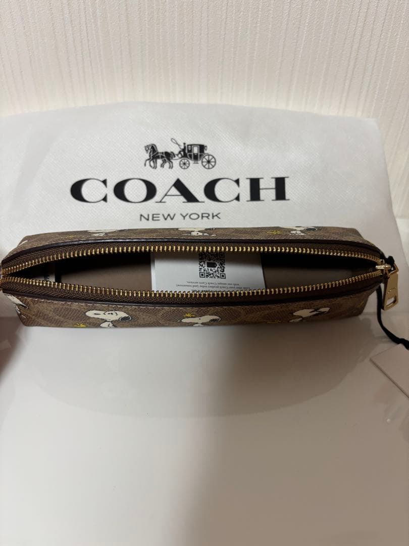 COACH×スヌーピー コラボペンケース★正規品