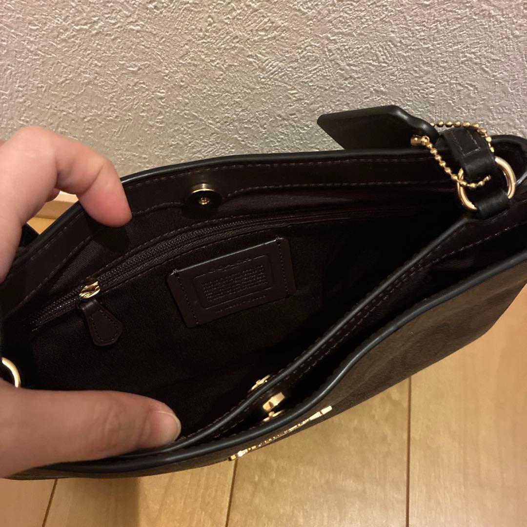 【新品未使用】COACH ペネロペ シグネチャー ショルダーバッグ