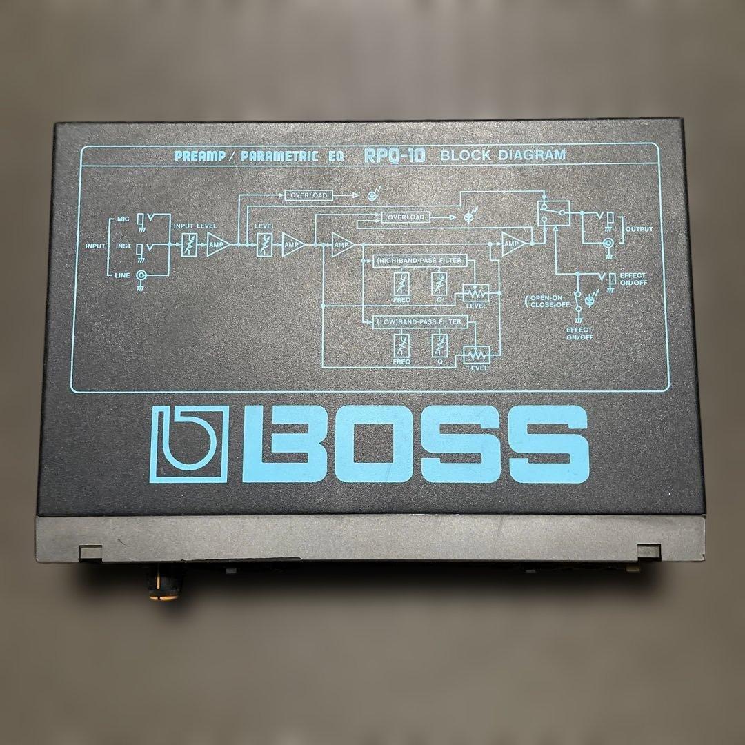 Boss RPQ-10 PREAMP/PARAMETRIC EQ プリンアンプ