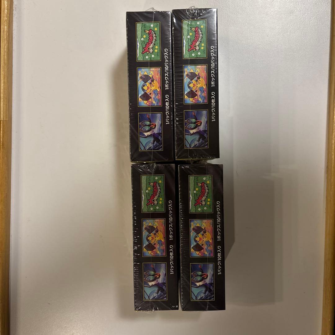 ポケモンカード　メガドリームex 未開封BOX シュリンクあり　4ボックスセット