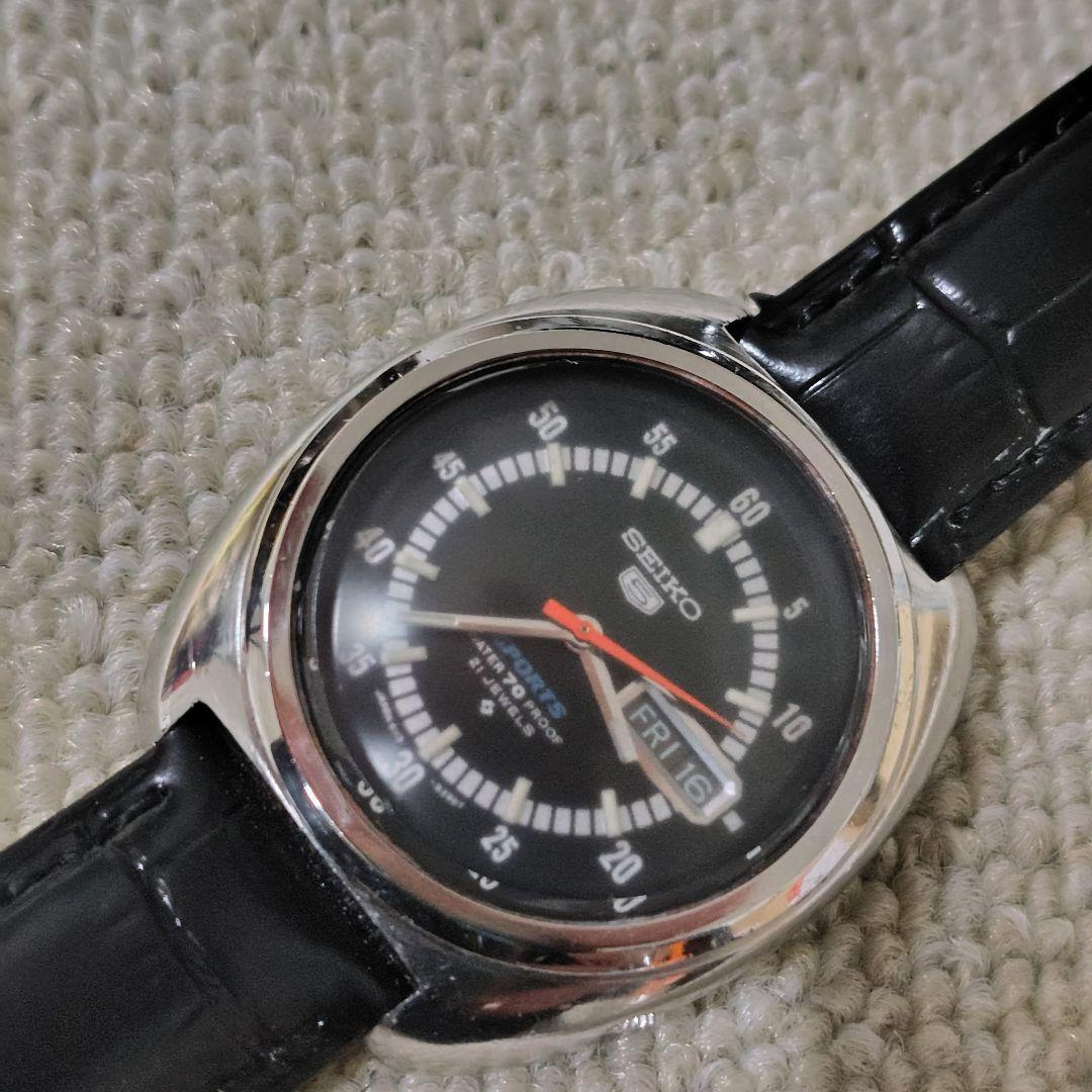 カ*ズ様 【希少】セイコー 5スポーツ 6119-8310 デイデイト オートマ