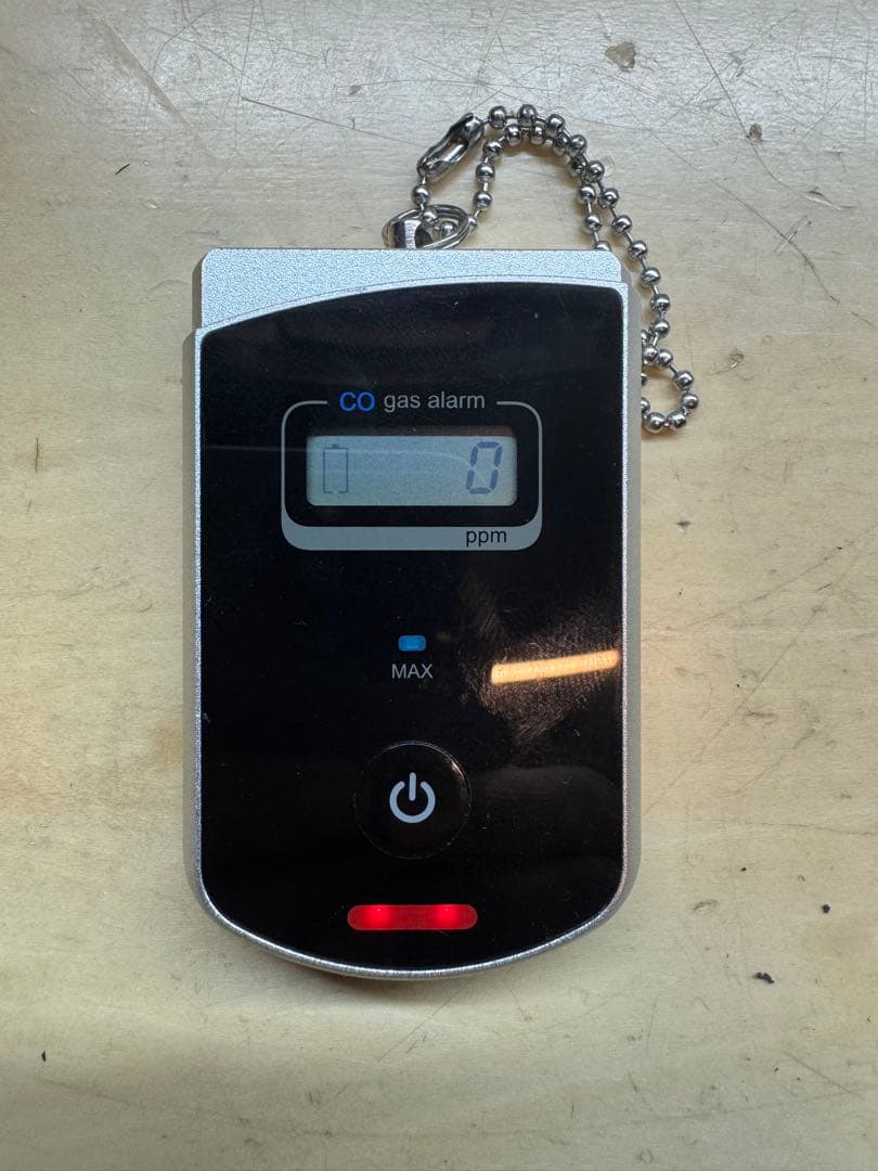 【自衛隊採用実績・日本製センサー搭載】 一酸化炭素チェッカー キャンプ 車中泊