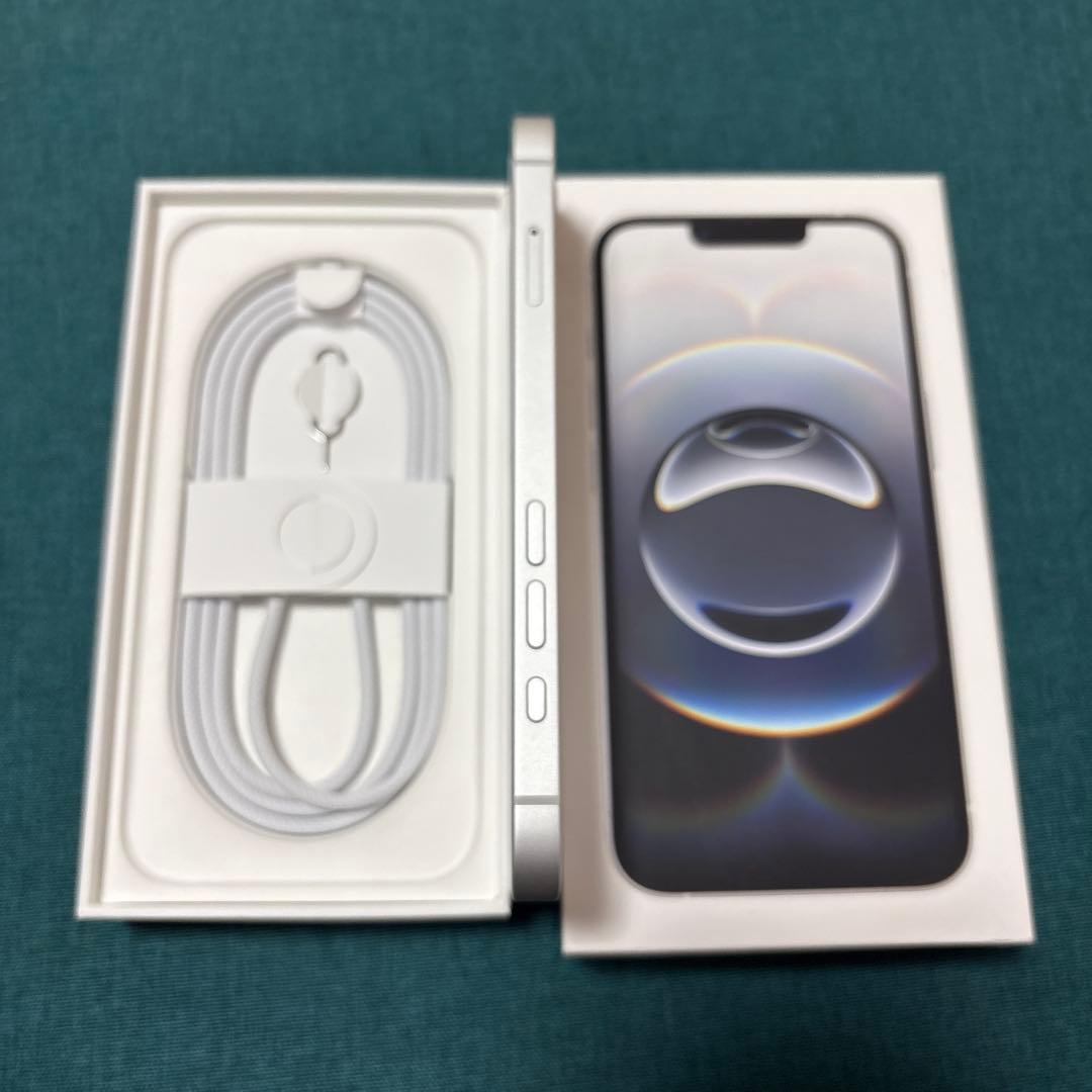 iPhone16e 128GB ホワイト 新品 SIMフリー おまけつき