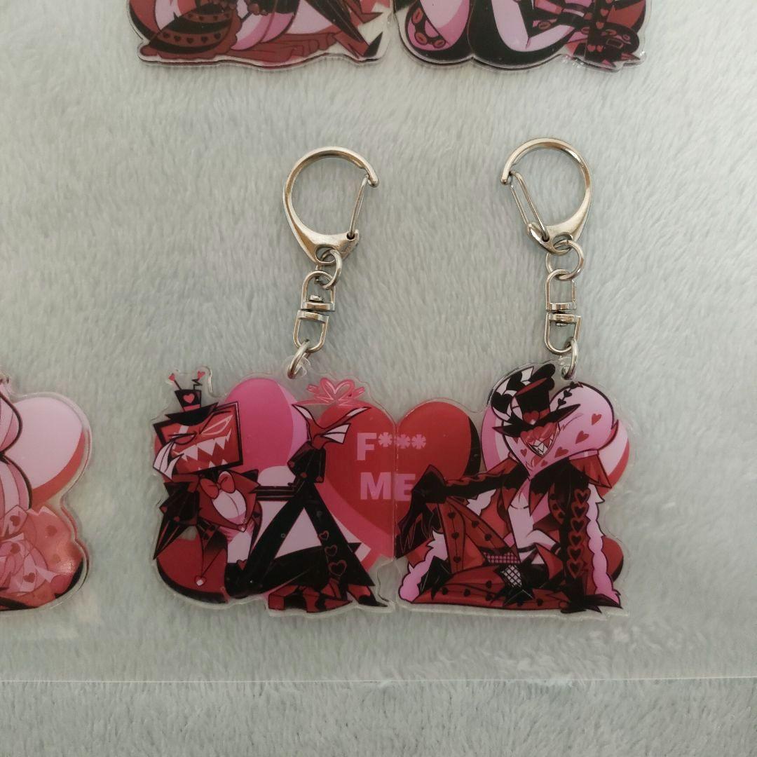 ハズビンホテル アクリルキーホルダー 7点セット