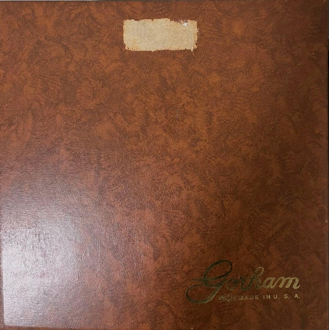 gorham シルバートレイ　お盆　アンティーク　昭和　レトロ　ビンテージ