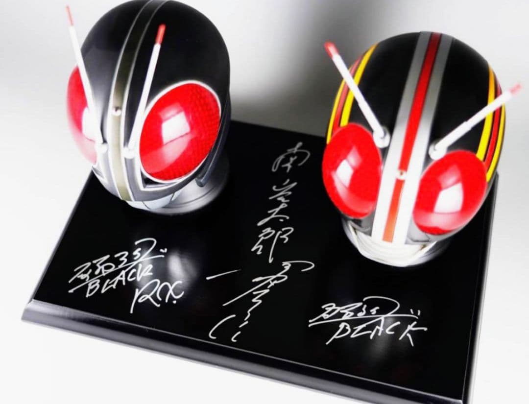 RMW 仮面ライダーRX 仮面ライダーBLACK 直筆サイン