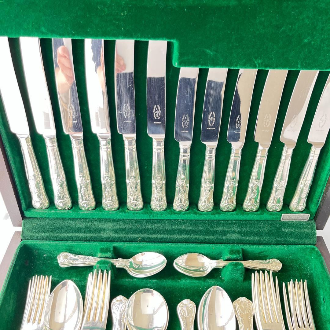 【e Butler】キングスパターンのディナーセット 6名用42本組