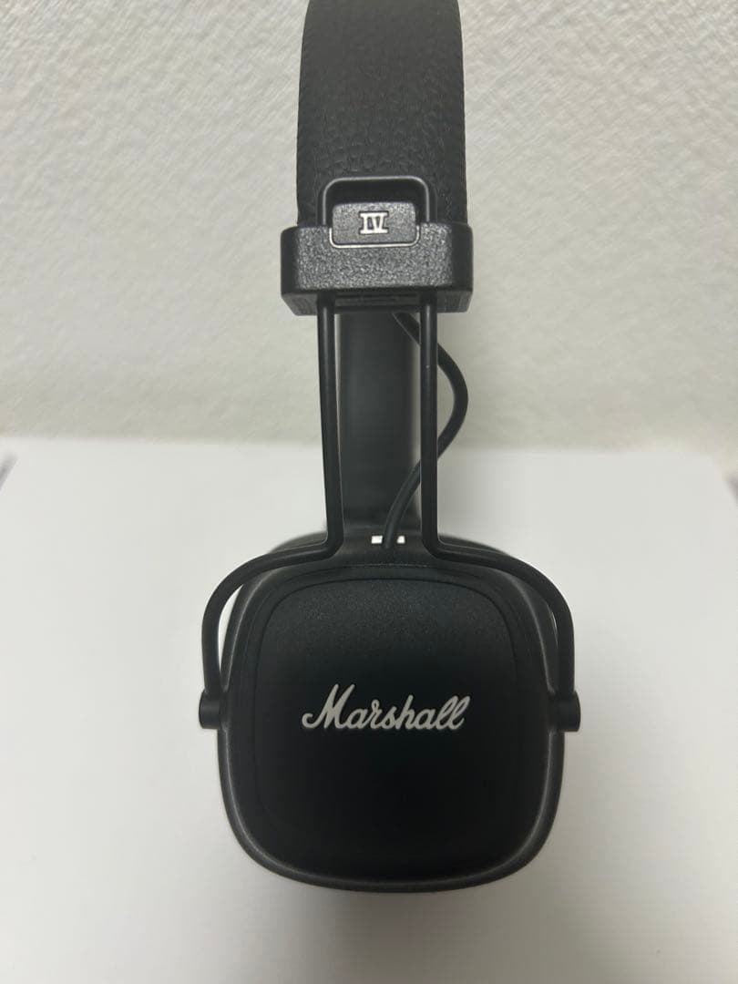 Marshall Major IV ワイヤレスオンイヤーヘッドホン　ブラック