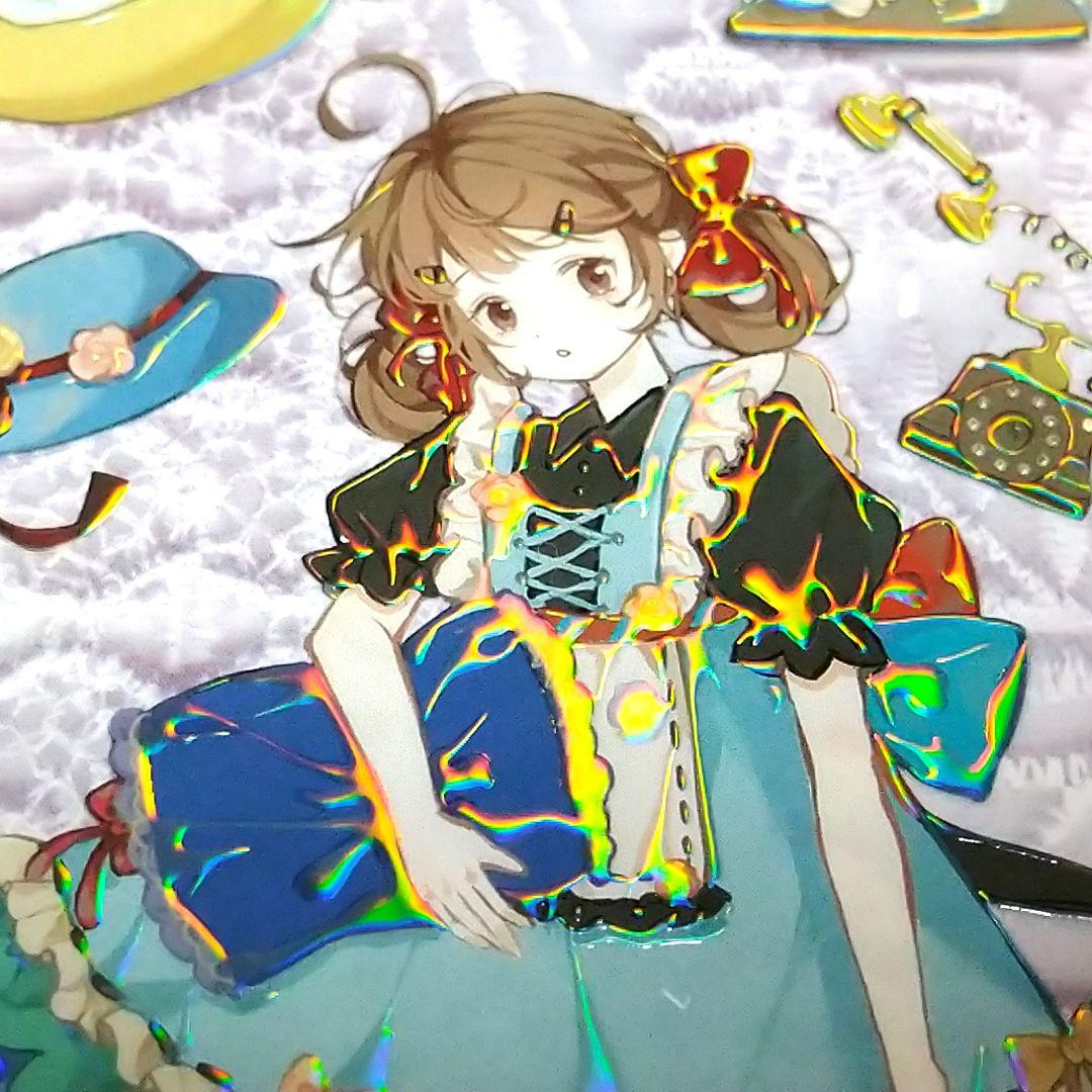 J381＃初冬糯糯(虹光)Likey切り売り海外人物マステ女の子